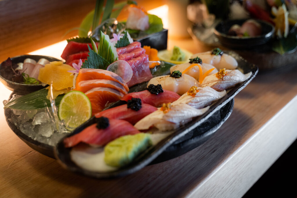 Premium Nigiri Platter at Bay Nine Omakase - The Venues Collection