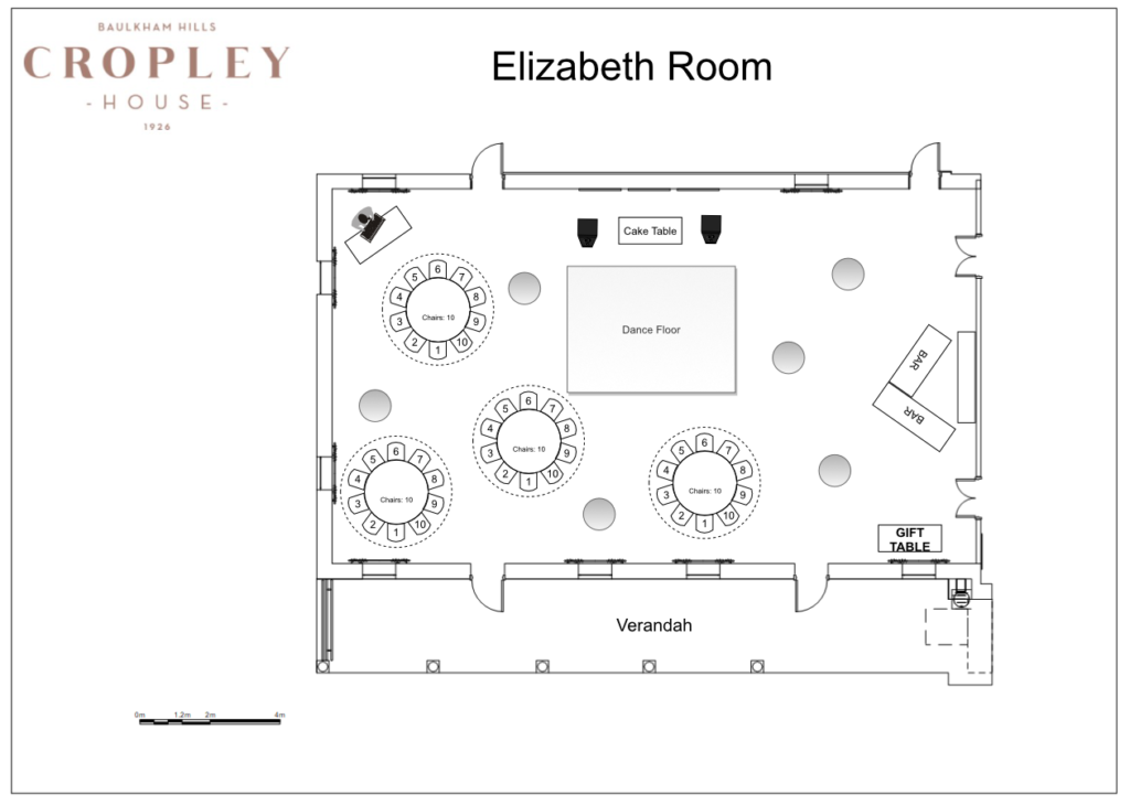 Cropley House - Elizabeth Room (Cocktail)
